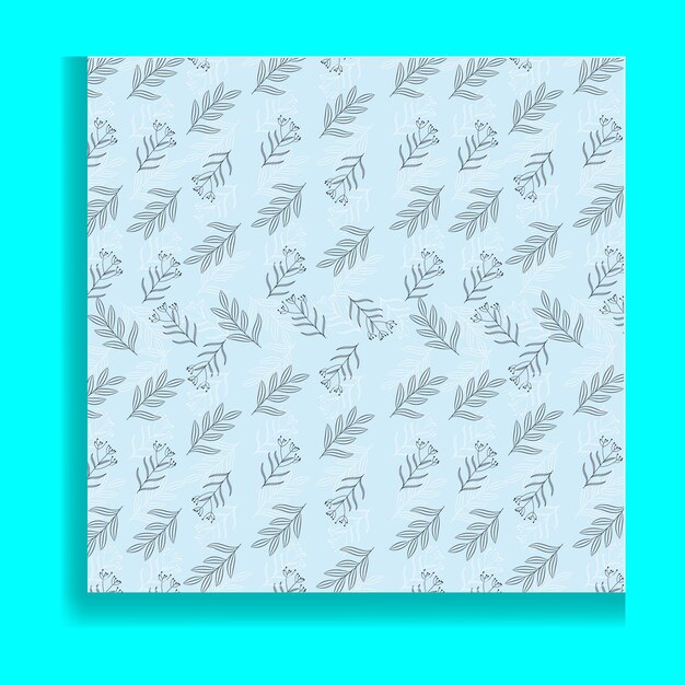Patrón sin fisuras. Adorno gráfico. Fondo floral con estilo. Vector textura repetitiva con estilizar