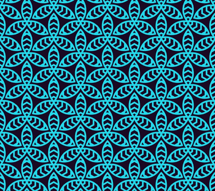 Vector patrón sin fisuras adorno de líneas y rizos fondo abstracto lineal