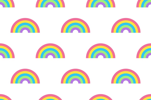 Patrón sin fisuras de arco iris