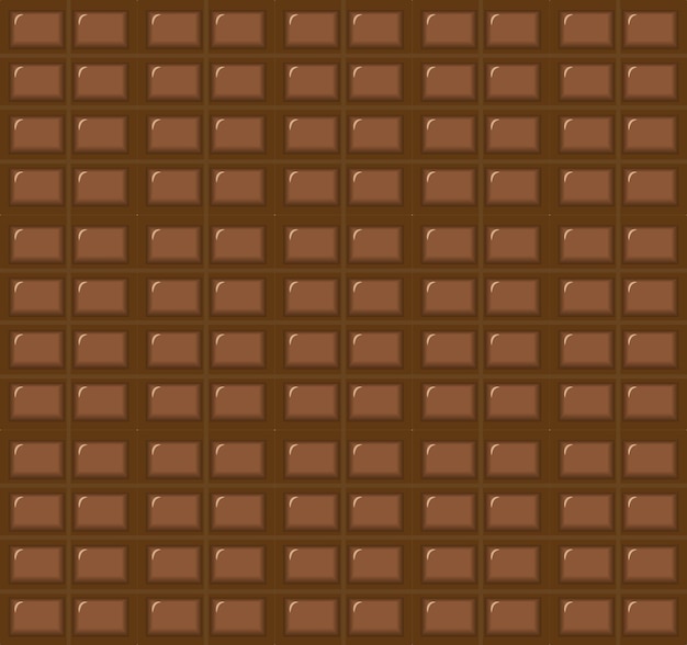 Patrón sin fisuras de la barra de chocolate con leche.
