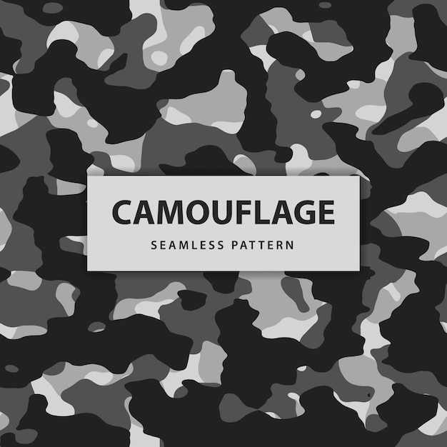 Patrón sin fisuras de camuflaje militar y militar