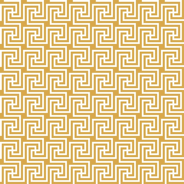 Patrón sin fisuras de clave griega. Meandro geométrico. Fondo vintage vector abstracto
