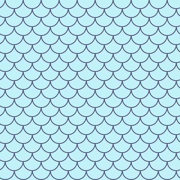 Vector patrón sin fisuras de la cola de sirena. textura de piel de pescado. fondo cultivable para tela de niña, diseño textil, papel de regalo, traje de baño o papel tapiz. fondo de cola de sirena púrpura con escamas de pescado bajo el agua.