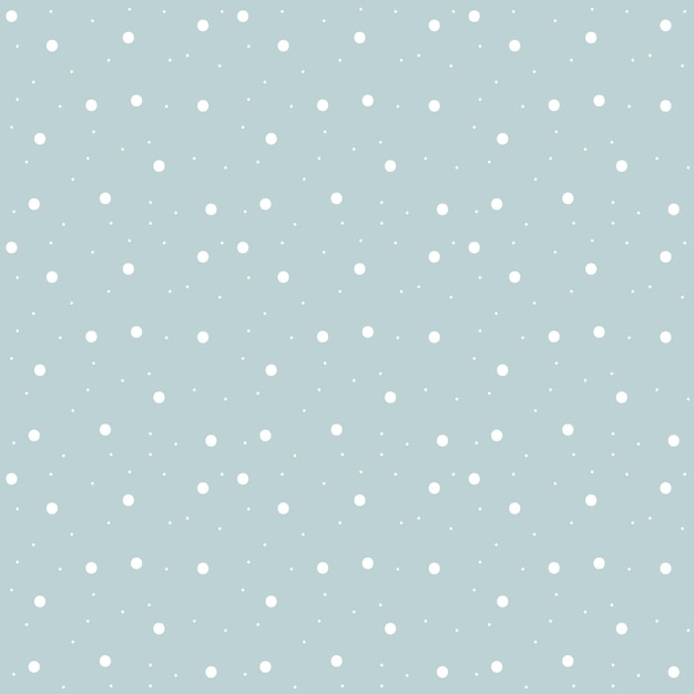 Patrón sin fisuras de los copos de nieve. Fondo de nieve cae. Ilustración vectorial