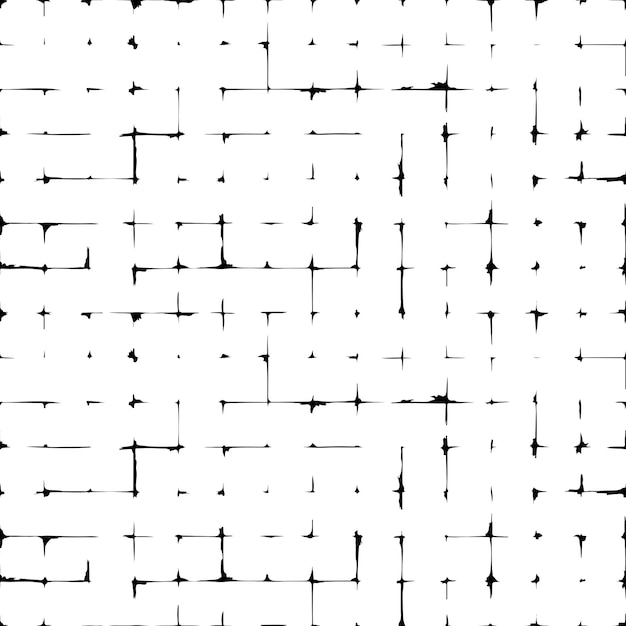 Patrón sin fisuras de cuadrícula abstracta irregular