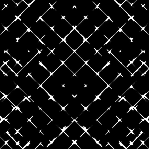 Vector patrón sin fisuras de cuadrícula abstracta irregular