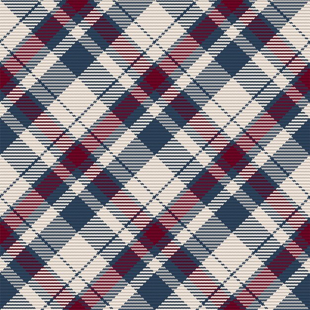 Patrón sin fisuras de cuadros escoceses de tartán escocés. Fondo repetible con textura de tela a cuadros. Impresión textil a rayas de telón de fondo de vector.