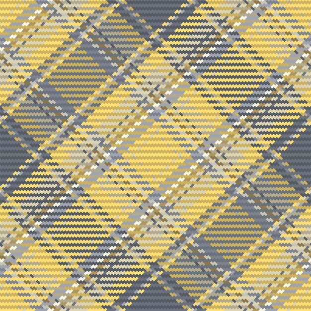 Patrón sin fisuras de cuadros escoceses de tartán escocés. Fondo repetible con textura de tela a cuadros. Impresión textil a rayas de telón de fondo de vector.