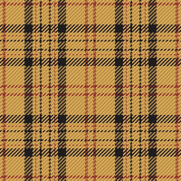 Patrón sin fisuras de cuadros escoceses de tartán escocés. Fondo repetible con textura de tela a cuadros. Impresión textil a rayas de telón de fondo de vector.