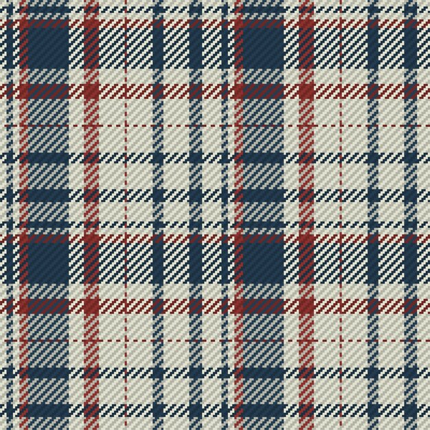 Patrón sin fisuras de cuadros escoceses de tartán escocés. Fondo repetible con textura de tela a cuadros. Impresión textil a rayas de telón de fondo de vector.