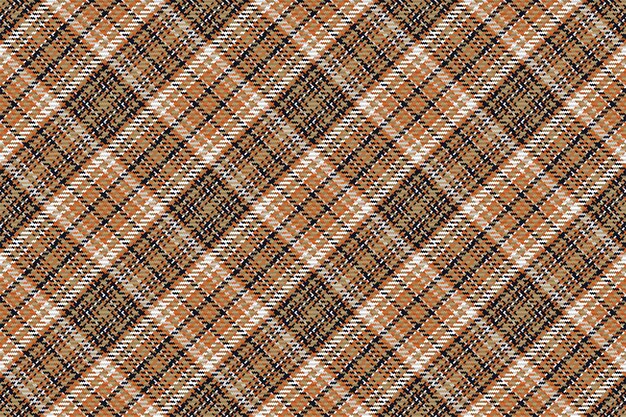 Patrón sin fisuras de cuadros escoceses de tartán escocés. Fondo repetible con textura de tela a cuadros. Impresión textil a rayas de telón de fondo de vector.