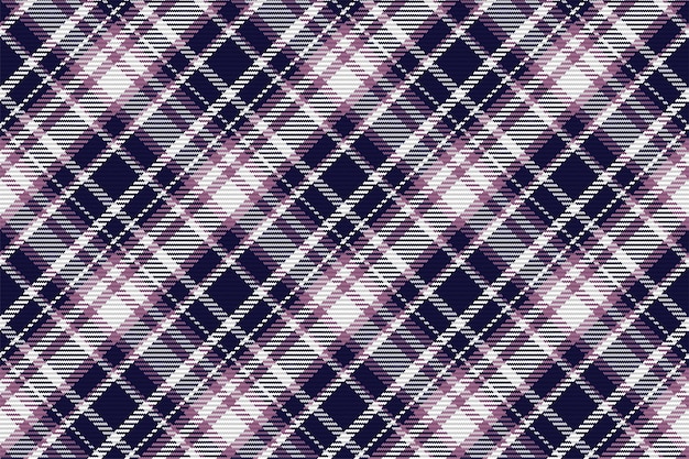 Patrón sin fisuras de cuadros escoceses de tartán escocés. Fondo repetible con textura de tela a cuadros. Impresión textil a rayas de telón de fondo de vector.