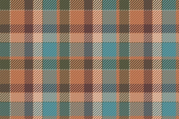 Patrón sin fisuras de cuadros escoceses de tartán escocés. Fondo repetible con textura de tela a cuadros. Telón de fondo de vector plano de impresión textil a rayas.