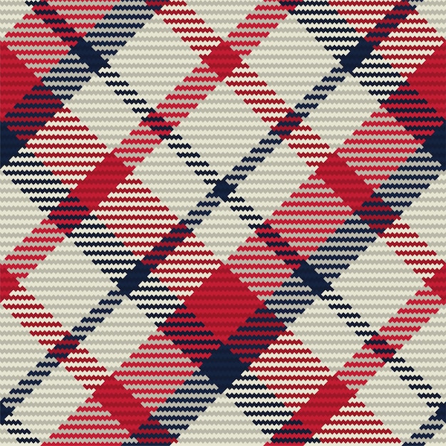 Patrón sin fisuras de cuadros escoceses de tartán escocés. Fondo repetible con textura de tela a cuadros. Telón de fondo de vector plano de impresión textil a rayas.