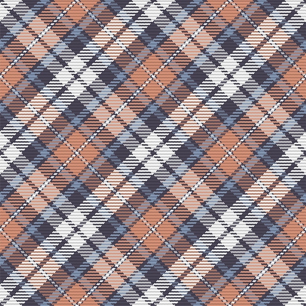 Patrón sin fisuras de cuadros escoceses de tartán escocés. Fondo repetible con textura de tela a cuadros. Telón de fondo de vector plano de impresión textil a rayas.