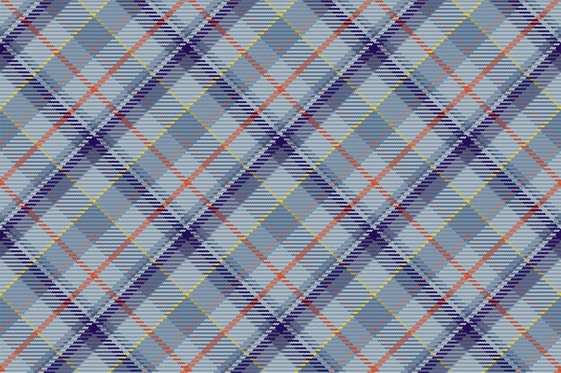 Patrón sin fisuras de cuadros escoceses de tartán escocés. Fondo repetible con textura de tela a cuadros. Telón de fondo de vector plano de impresión textil a rayas.