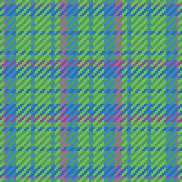 Patrón sin fisuras de cuadros escoceses de tartán escocés. Fondo repetible con textura de tela a cuadros. Telón de fondo de vector plano de impresión textil a rayas.