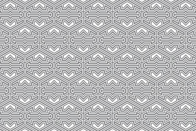 Patrón sin fisuras de diseño geométrico abstracto