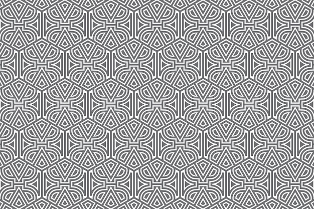 Patrón sin fisuras de diseño geométrico abstracto