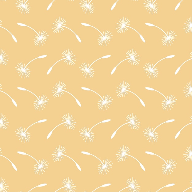 Patrón Sin Fisuras Elementos Abstractos Diferentes Plantas Botánico Vector Diseño Estilo Fondo