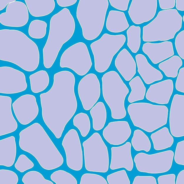 Patrón sin fisuras con elementos de decoración abstracta