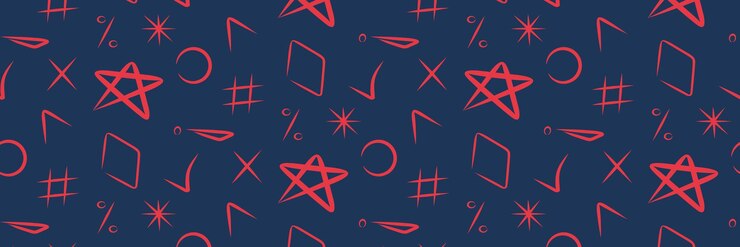 Vector patrón sin fisuras de elementos hechos a mano estilo doodle
