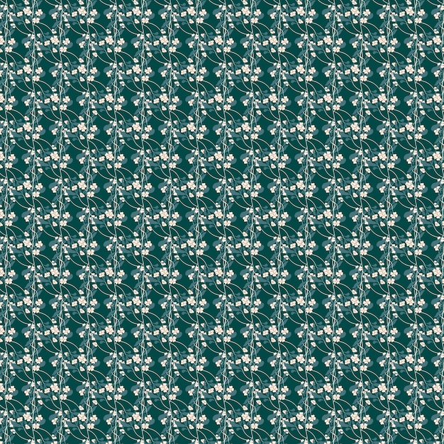 Un patrón sin fisuras con flor