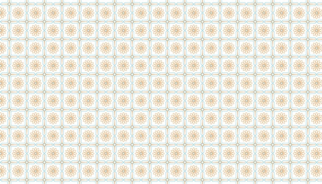 Patrón sin fisuras de flores sobre un fondo blanco.