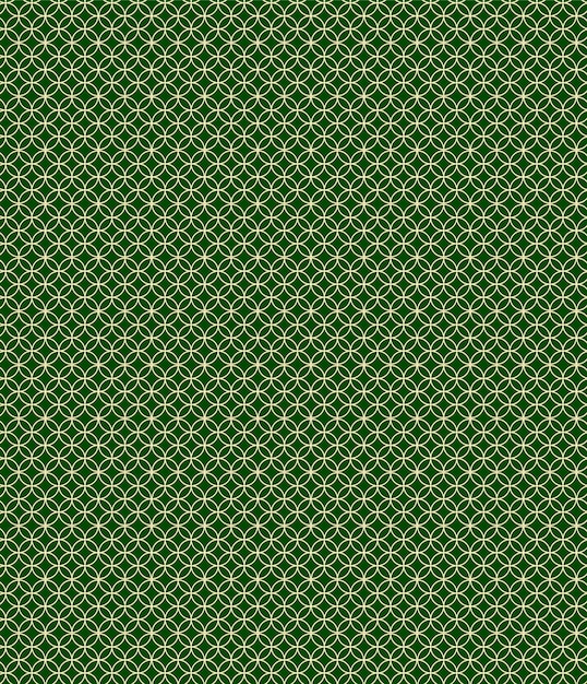 Patrón sin fisuras geométrico verde