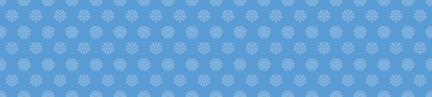 Patrón sin fisuras de invierno con copos de nieve