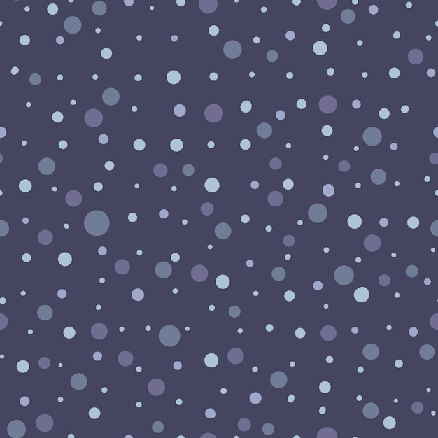 Patrón sin fisuras. Lunares azules.