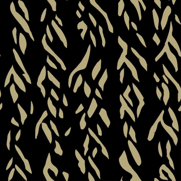 Vector patrón sin fisuras con manchas de jirafa