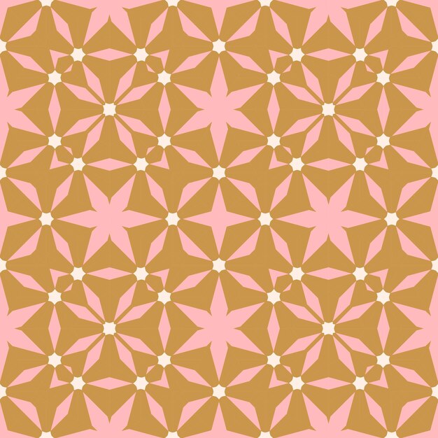 Patrón sin fisuras de mosaico geométrico abstracto con diferentes formas. Tarjeta de mosaico. Fondo ornamental.