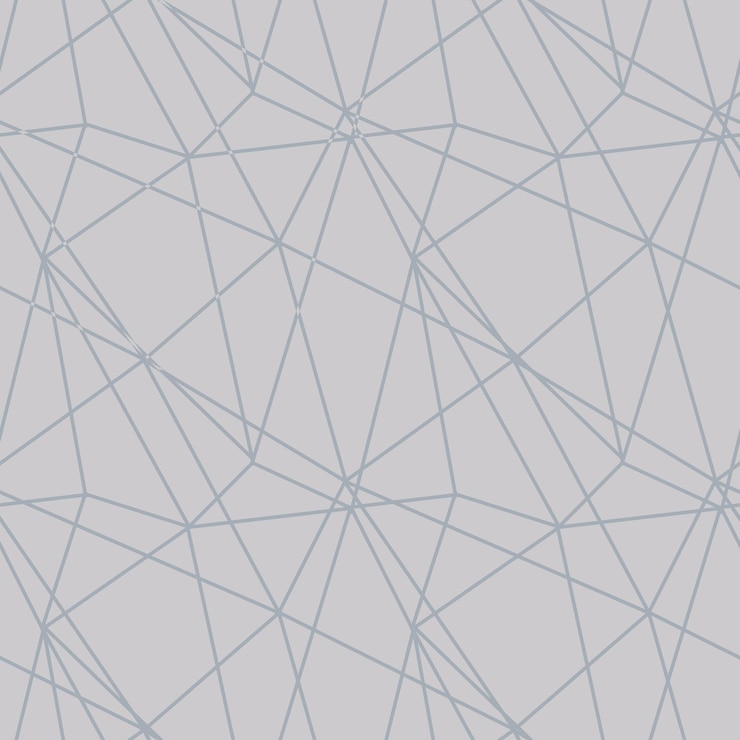 Vector patrón sin fisuras de mosaico moderno con triángulos abstractos de color pastel y líneas finas