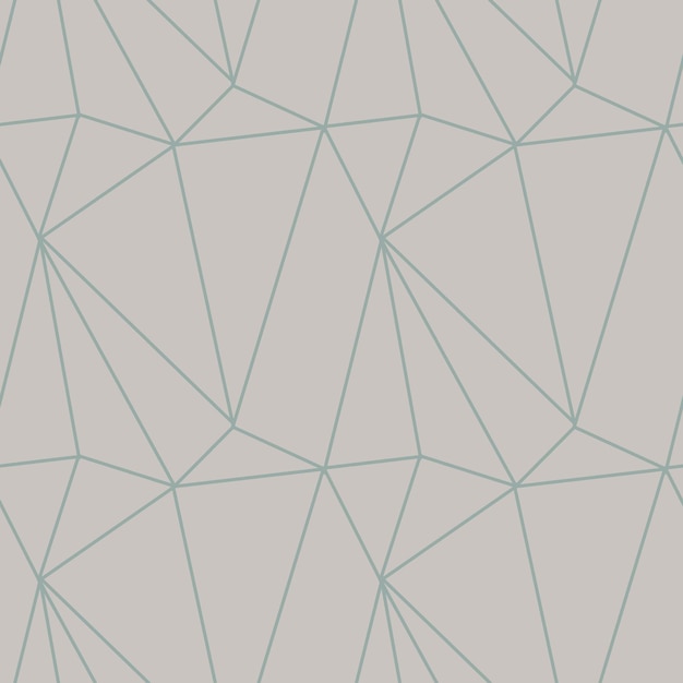 Patrón sin fisuras de mosaico moderno con triángulos abstractos de color pastel y líneas finas