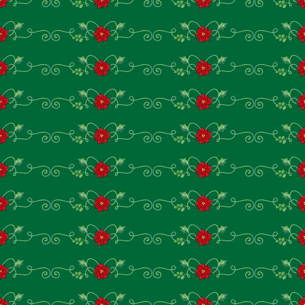 Un patrón sin fisuras de la Navidad