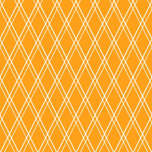 Patrón sin fisuras de Oktoberfest con rombos naranjas Textura de diamante bávaro Estampado de envoltura de vacaciones