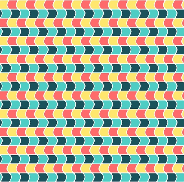 Patrón sin fisuras de onda de geometría abstracta