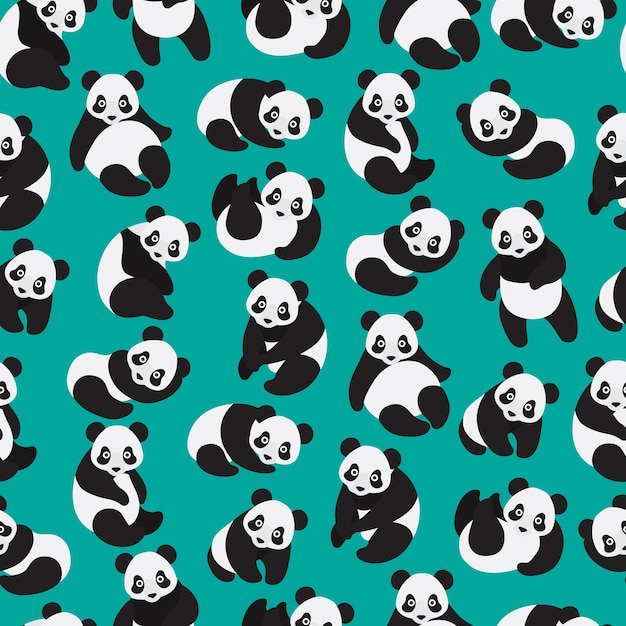 Patrón sin fisuras de Panda