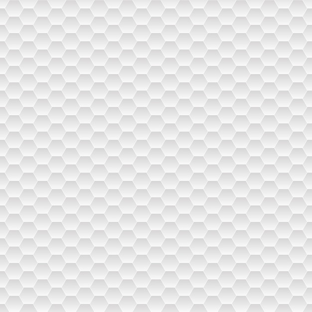 Patrón sin fisuras de pequeños hexágonos en colores grises
