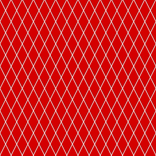 Patrón sin fisuras de pequeños rombos en colores rojos