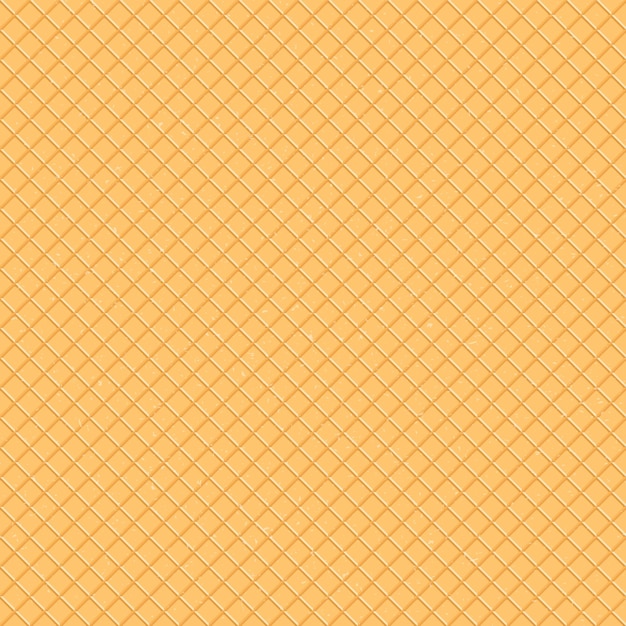 Patrón sin fisuras. La textura del gofre, un cono de helado.