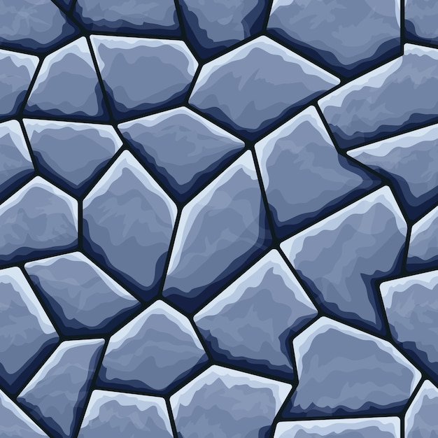 Patrón sin fisuras de textura de muro de piedra.