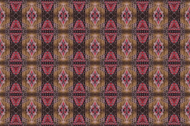 Un patrón sin fisurasgeometric tribalgeometric batik ikataztec styleethnic boho seamless pattern