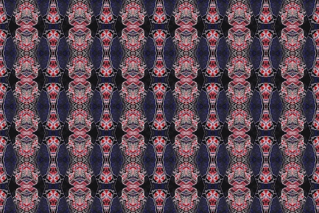 Un patrón sin fisurasgeometric tribalgeometric batik ikataztec styleethnic boho seamless pattern