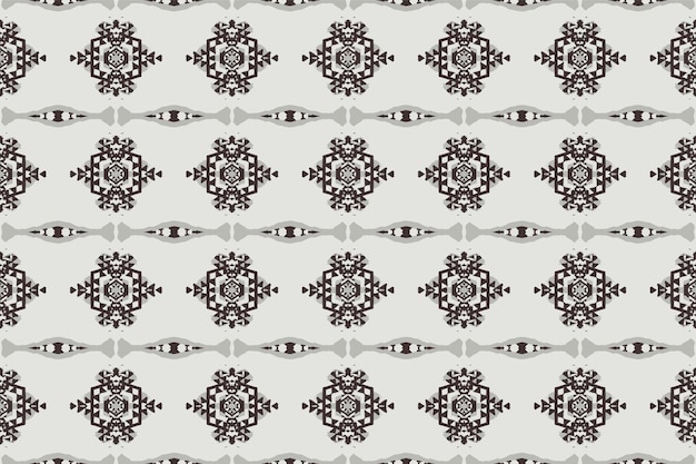 Un patrón sin fisurasgeometric tribalgeometric batik ikataztec styleethnic boho seamless pattern