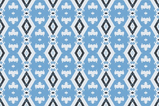 Un patrón sin fisurasgeometric tribalgeometric batik ikataztec styleethnic boho seamless pattern