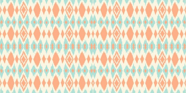 Un patrón sin fisurasgeometric tribalgeometric batik ikataztec styleethnic boho seamless pattern
