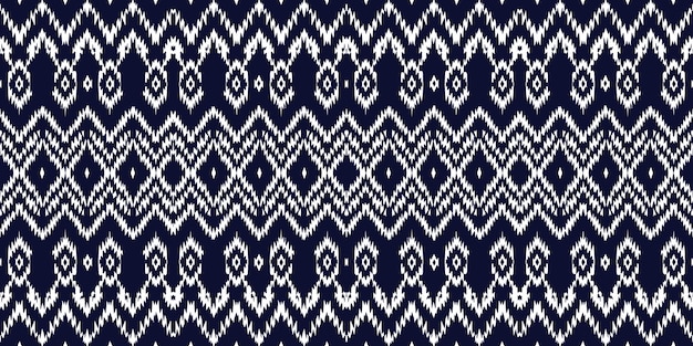 Un patrón sin fisurasgeometric tribalgeometric batik ikataztec styleethnic boho seamless pattern