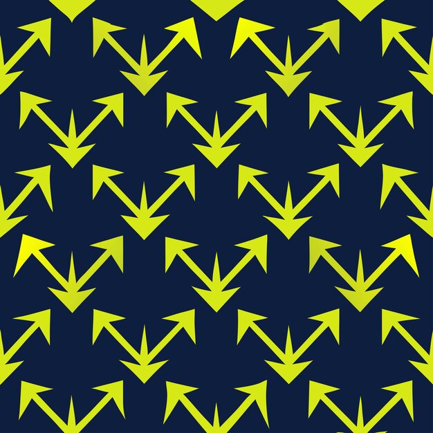 patrón de flechas vectoriales fondo oscuro